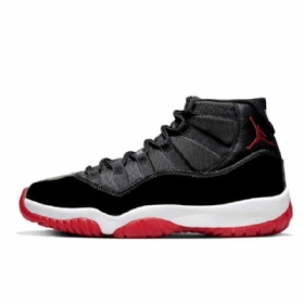 Dámské Široké Boty Nike Air Jordan 11 Černé
