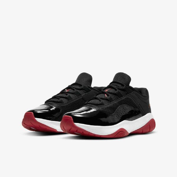 Dětské Nízké Boty Nike Air Jordan 11 cmft Černá Červený Bílý