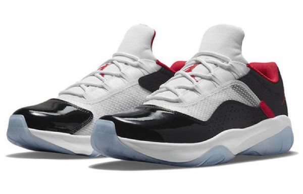 Nike Air Jordan 11 cmft Nízké Retro Basketbalové Boty Pro Muže Bílá Černá Červená