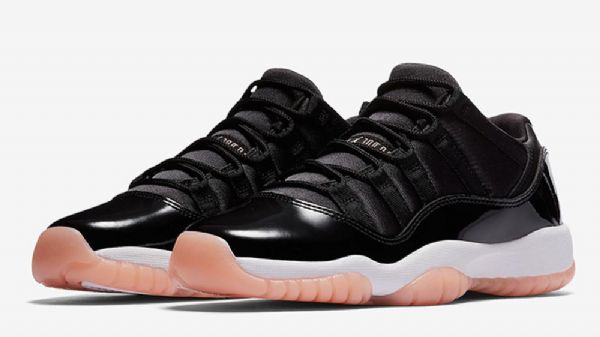 Nike Air Jordan 11 Low Tops Bleached Gg Boty Pro Muže Černá