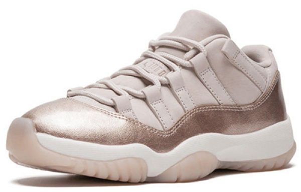 Nike Air Jordan 11 Nízké Retro Basketbalové Boty Pro Ženy Růžové Zlato