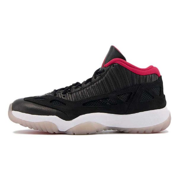 Nike Air Jordan 11 Nízké Topy Tj. Široké Boty Pro Muže Černé