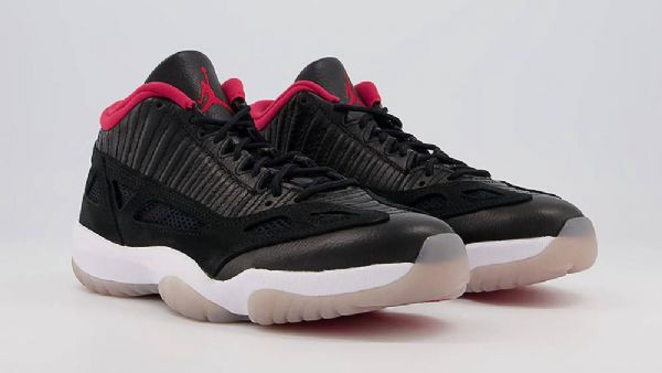 Nike Air Jordan 11 Nízké Topy Tj. Široké Boty Pro Muže Černé