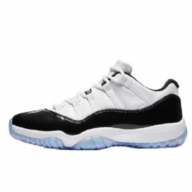 Nike Air Jordan 11 Nízké Velikonoční Boty Pro Muže Bílá Černá