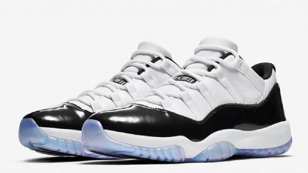 Nike Air Jordan 11 Nízké Velikonoční Boty Pro Muže Bílá Černá