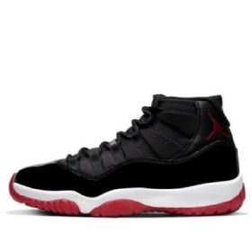 Nike Air Jordan 11 Retro Basketbalové Boty Pro Muže Černočervené