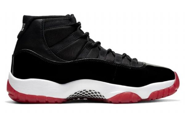 Nike Air Jordan 11 Retro Basketbalové Boty Pro Muže Černočervené