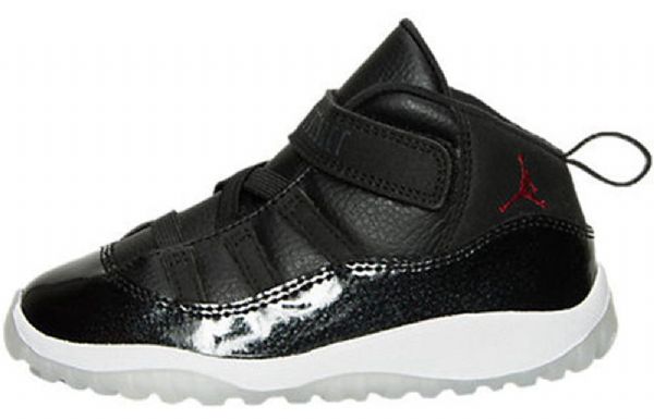Nike Air Jordan 11 Retro Bt Basketbalové Boty Pro Děti Černé