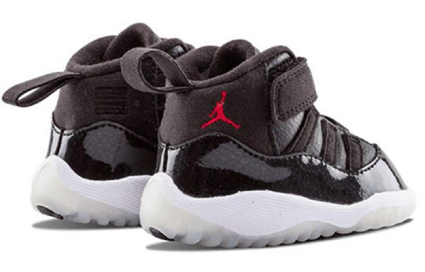 Nike Air Jordan 11 Retro Bt Basketbalové Boty Pro Děti Černé