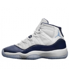 Nike Air Jordan 11 Retro Gs Basketbalové Boty Pro Ženy Bílé Námořnické Modré