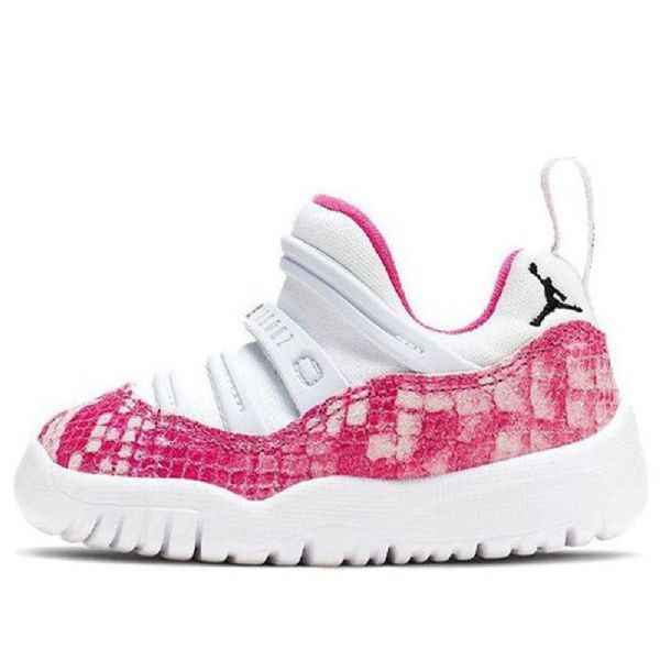 Nike Air Jordan 11 Retro Little Flex Td Basketbalové Boty Pro Děti Růžové