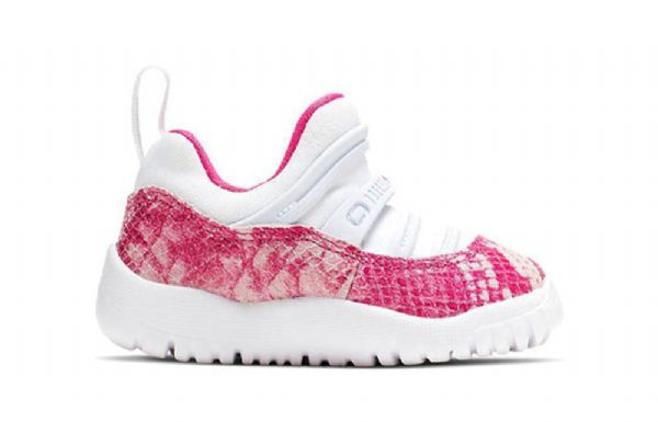 Nike Air Jordan 11 Retro Little Flex Td Basketbalové Boty Pro Děti Růžové