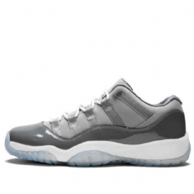 Nike Air Jordan 11 Retro Low Tops Bg Basketbalové Boty Pro Muže Šedé