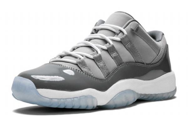 Nike Air Jordan 11 Retro Low Tops Bg Basketbalové Boty Pro Muže Šedé