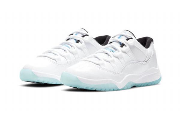 Nike Air Jordan 11 Retro Low Tops Ps Basketbalové Boty Pro Muže Modré