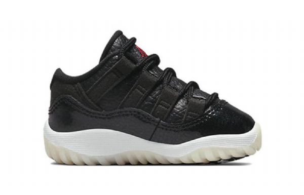 Nike Air Jordan 11 Retro Nízké Td Boty Pro Děti Černé