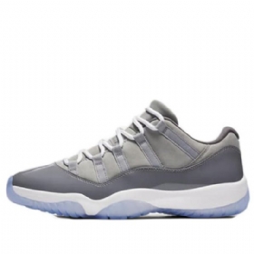 Nike Air Jordan 11 Retro Nízké Topy Basketbalové Boty Pro Ženy Šedé