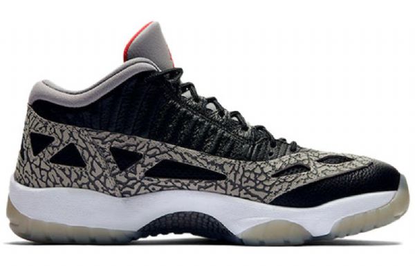 Nike Air Jordan 11 Retro Nízké Topy Tj. Basketbalové Boty Pro Muže Černé