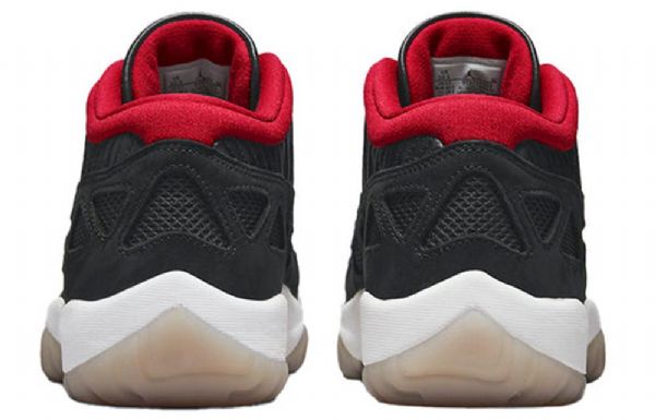 Nike Air Jordan 11 Retro Nízké Topy Tj. Basketbalové Boty Pro Muže Černočervené