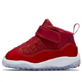 Nike Air Jordan 11 Retro Td Basketbalové Boty Pro Děti Červené