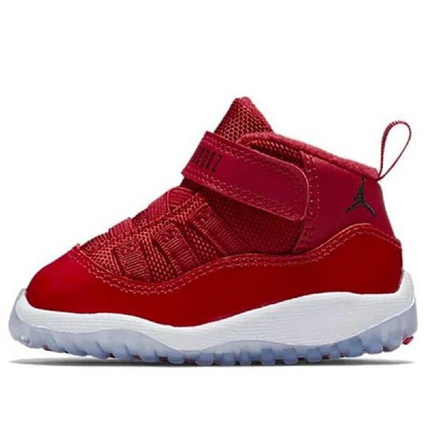 Nike Air Jordan 11 Retro Td Basketbalové Boty Pro Děti Červené