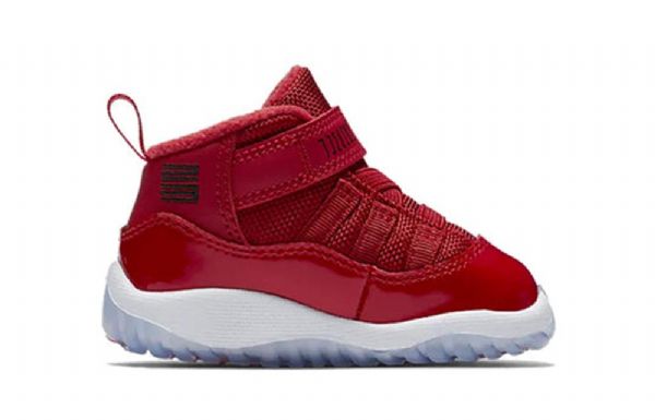 Nike Air Jordan 11 Retro Td Basketbalové Boty Pro Děti Červené