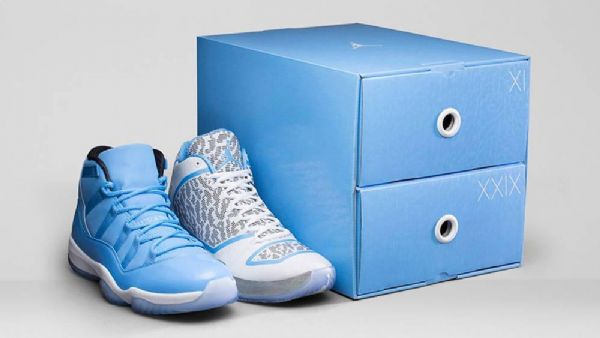 Nike Air Jordan Ultimate Gift Of Flight Pack Boty Pro Muže Modrobílé