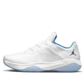 Nízké Retro Basketbalové Boty Nike Air Jordan 11 cmft Pro Muže Bílé Námořnické Modré