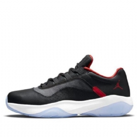 Nízké Retro Basketbalové Boty Nike Air Jordan 11 cmft Pro Muže Černá Červená