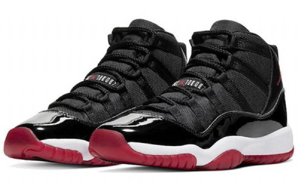 Pánské Basketbalové Boty Nike Air Jordan 11 Retro Gs Černočervené