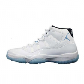 Pánské Boty Nike Air Jordan 11 Legend Bílá Modrá