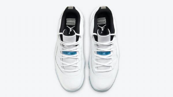 Pánské Boty Nike Air Jordan 11 Low Tops Legend Pro Muže Bílá Modrá