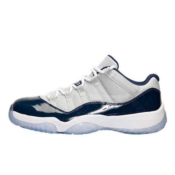 Pánské Boty Nike Air Jordan 11 Nízké Georgetown Pro Muže Tmavě Modrá Šedá