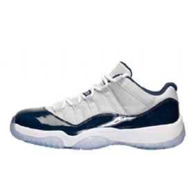 Pánské Boty Nike Air Jordan 11 Nízké Georgetown Pro Muže Tmavě Modrá Šedá