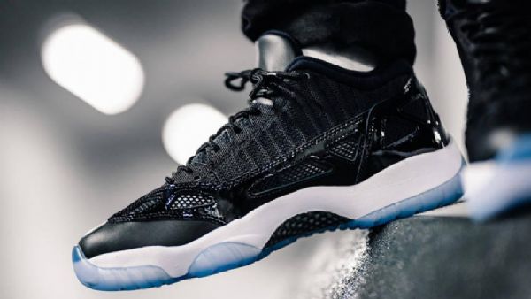 Pánské Boty Nike Air Jordan 11 Retro Low Tops Tj. Space Jam Černé