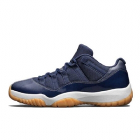 Pánské Polobotky Nike Air Jordan 11 V Tmavě Modré Barvě