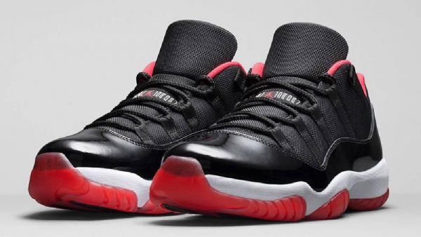 Pánské Široké Boty Nike Air Jordan 11 Černé