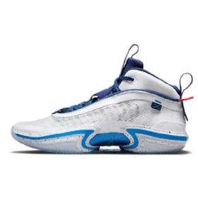 Boty Nike Air Jordan 36 Jayson Tatum Pro Muže Bílý Modrý