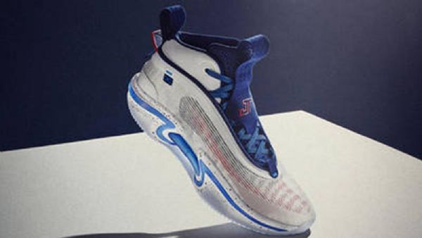 Boty Nike Air Jordan 36 Jayson Tatum Pro Muže Bílý Modrý