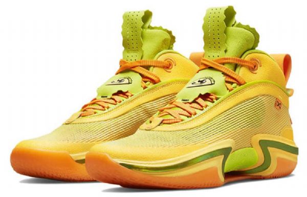 Nike Jayson Tatum Air Jordan 36 Nitro Tenisky Pro Muže Žluté