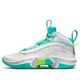 Pánské Basketbalové Boty Nike Guo Ailun Air Jordan 36 Gs Zelenobílé
