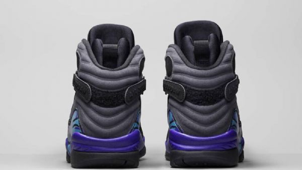 Boty Nike Air Jordan 8 Aqua Pro Muže Černá Fialová
