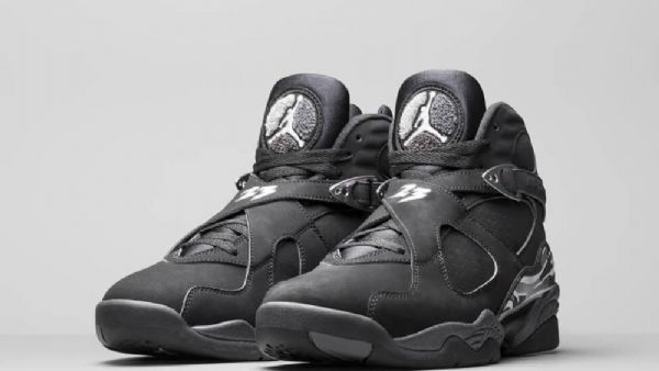 Boty Nike Air Jordan 8 Chrome Pro Muže Černé
