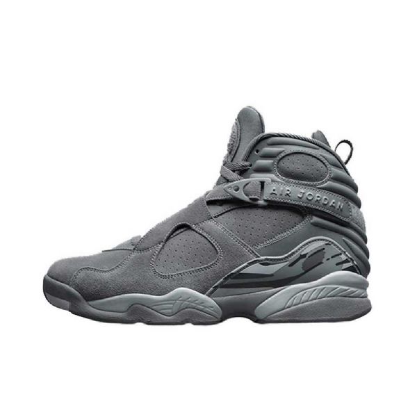 Boty Nike Air Jordan 8 Pro Muže Šedé