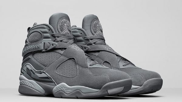 Boty Nike Air Jordan 8 Pro Muže Šedé