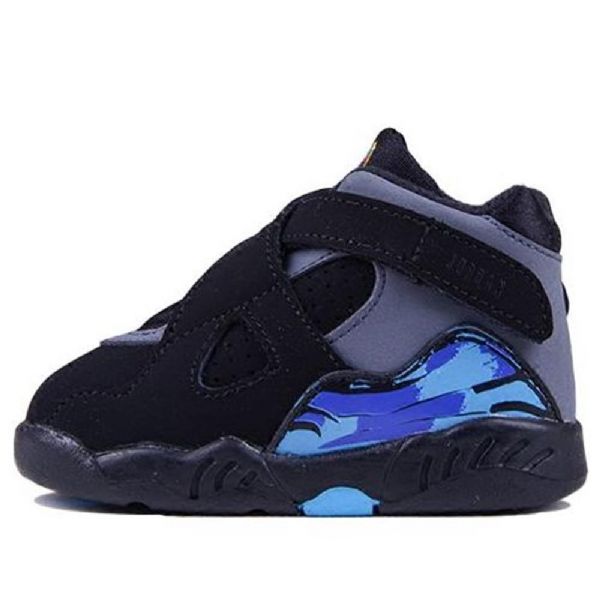 Boty Nike Air Jordan 8 Retro Td Pro Děti Bílá Fialová