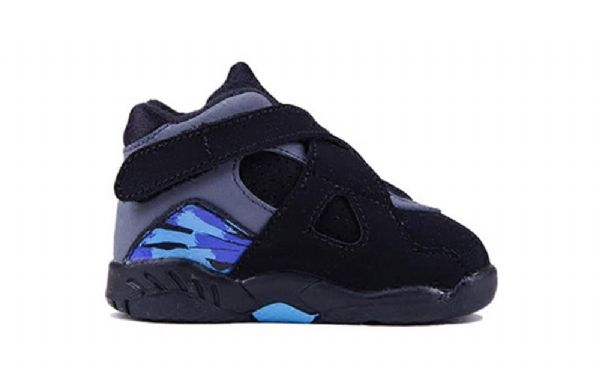 Boty Nike Air Jordan 8 Retro Td Pro Děti Bílá Fialová