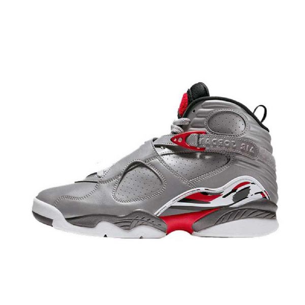 Nike Air Jordan 8 Reflections Of A Champion Boty Pro Muže Šedé