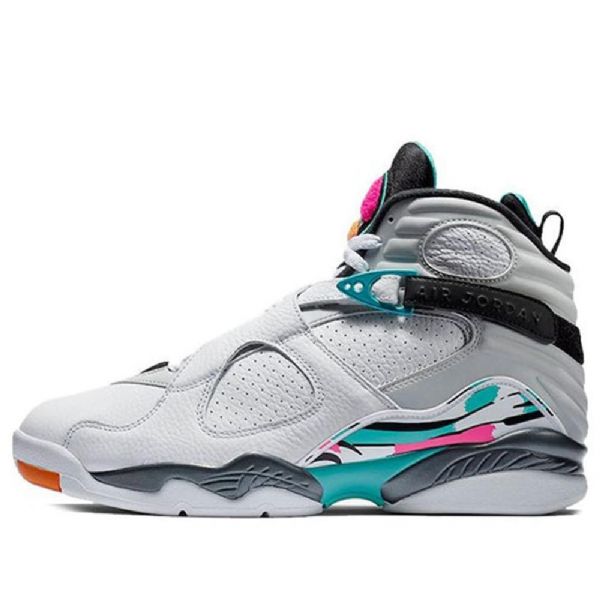 Nike Air Jordan 8 Retro Basketbalové Boty Pro Muže Šedé