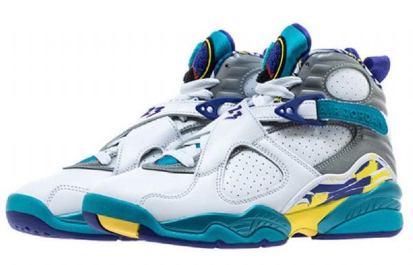 Nike Air Jordan 8 Retro Basketbalové Boty Pro Ženy Bílé